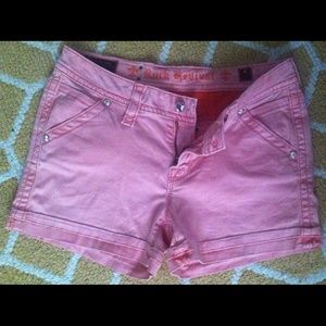 Rock Revival coral colored shorts