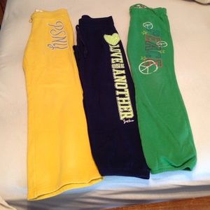 3 pairs of girls size 8 sweat pants
