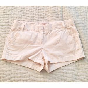 White J. Crew Chino shorts size 8