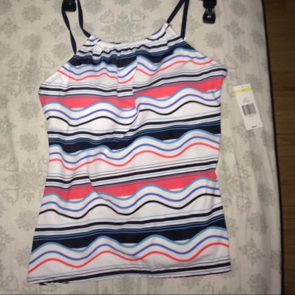 High neck tankini