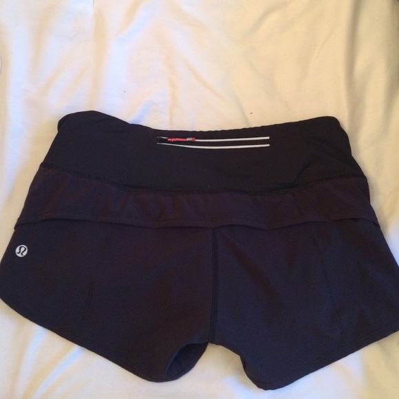 Black LULULEMON shorts! Size four. Great condition