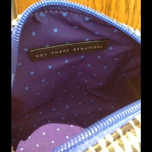 Vegan leather POUF organizer.  2 available.