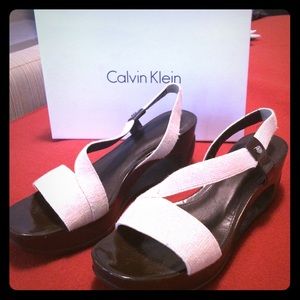 Calvin Klein Sandals in Natural