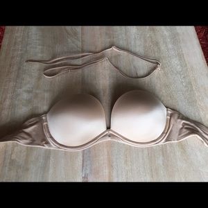 Victoria's Secret nude 3-way bra