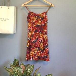 NWOT Floral Salsa Dress