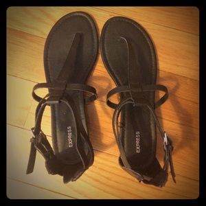Black sandals