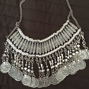 Popular Statement Necklace with coins