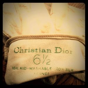 Vintage Christian Dior Gloves
