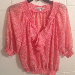 Chiffon forever top