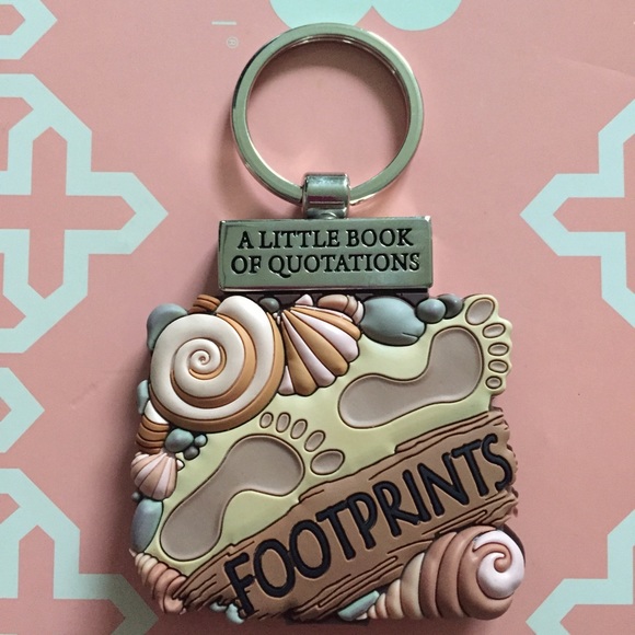 Super cute quote filled keychain