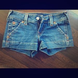True religion shorts