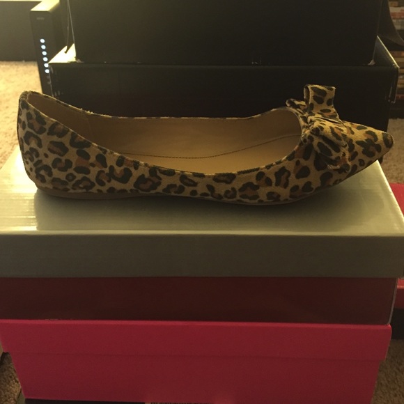 Leopard and Peach flat