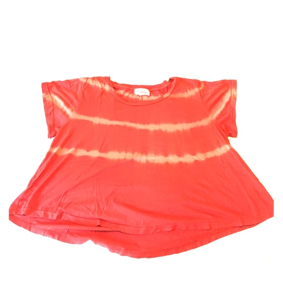 Tie Dye Orange Top