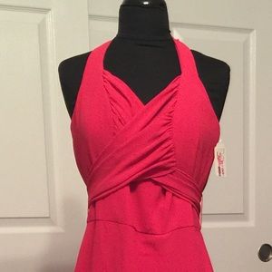 REDUCED Pink posie formal dress! Size 12