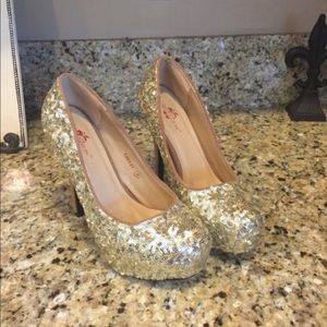 Shimmer High Heels