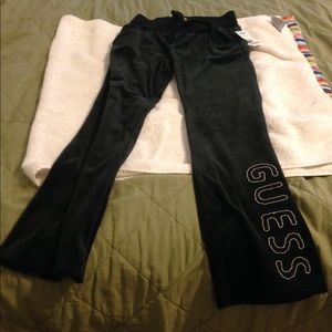 Black guess pants