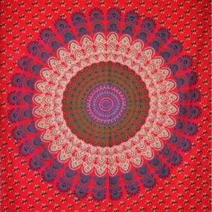 SOLD Beautiful Bohemian Style Cotton Tapestry