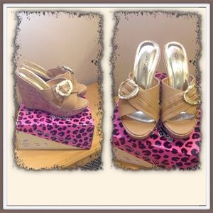 DBDK PLATFORM CAMEL COLOR WEDGE!  NEW