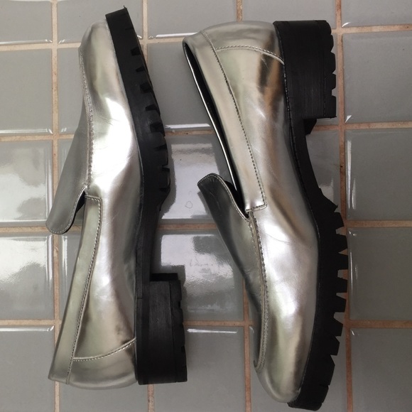 Urban Outfitters Iridescent Loafers - Picture 2 of 3