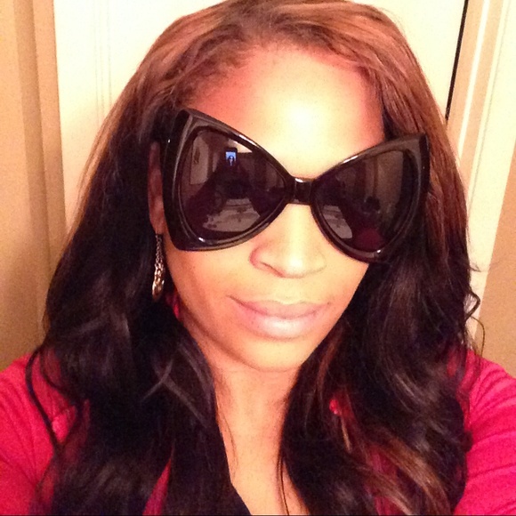 Large Cat Eye sunglasses retro vintage celebrity