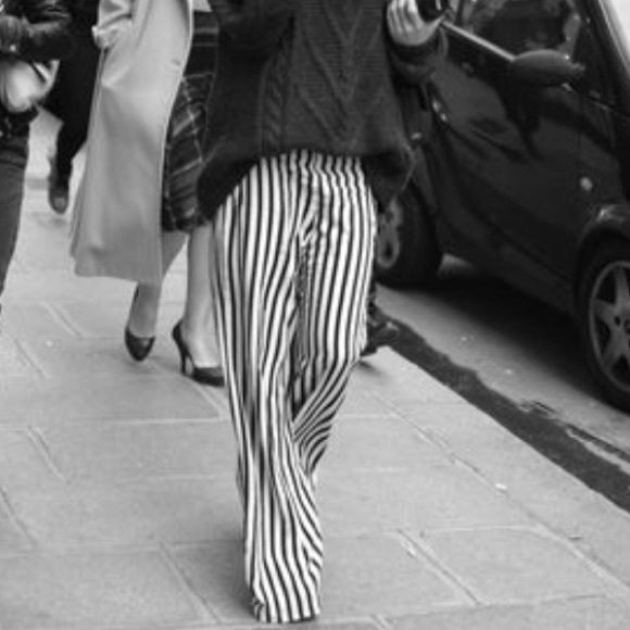 Tall Long Lounge Striped Pants