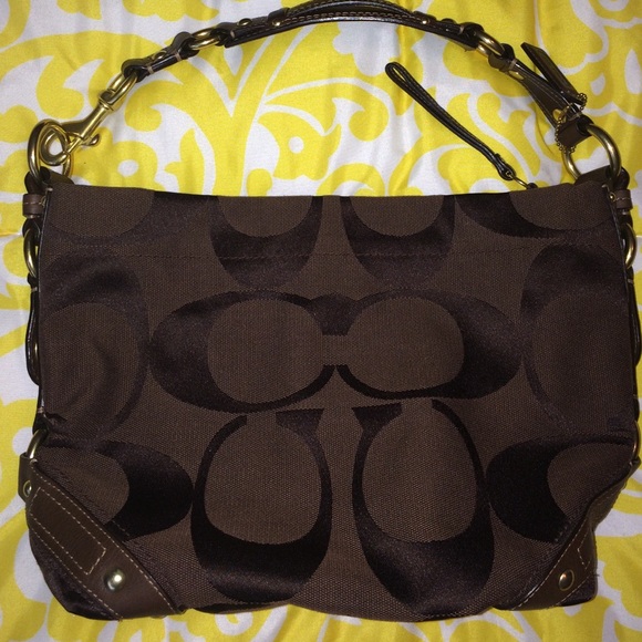 Perfect Condition Chocolate Brown Coach Bag!