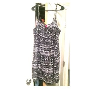 H&M flare tribal dress