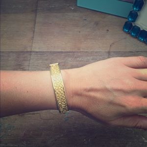 Coach gold bangle
