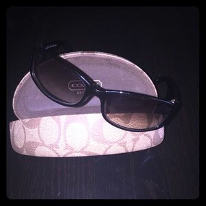Black genuine Coach sunglasses!