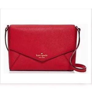 Kate Spade Cedar Street Saffiano Large Monday (Red