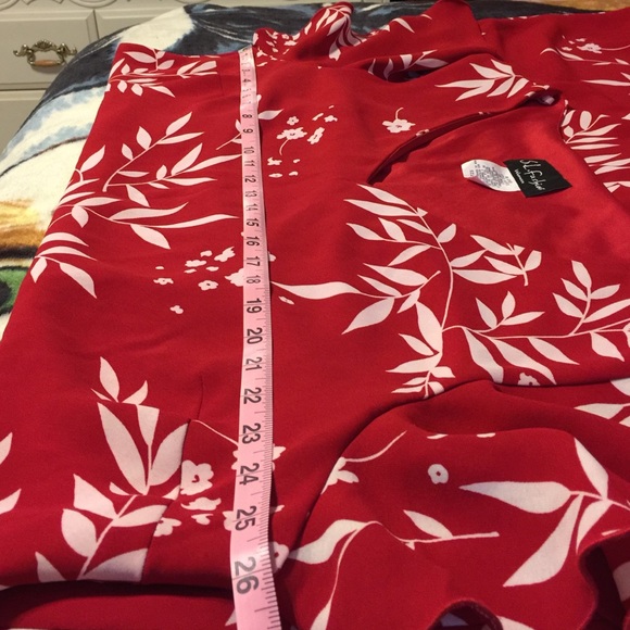 Brand New!! Red&white floral dress. 2 r available. - Picture 2 of 8