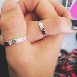 💙RESERVED💙 Couple rings💕