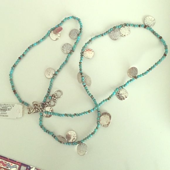 Lucky Brand turquoise necklace