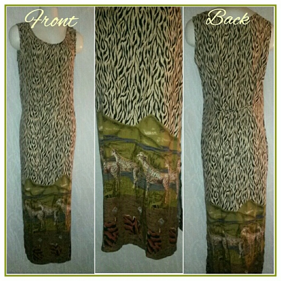 Beautiful Animal Print Dress
