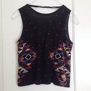 Urban Outfitters Ecote tribal muscle tee