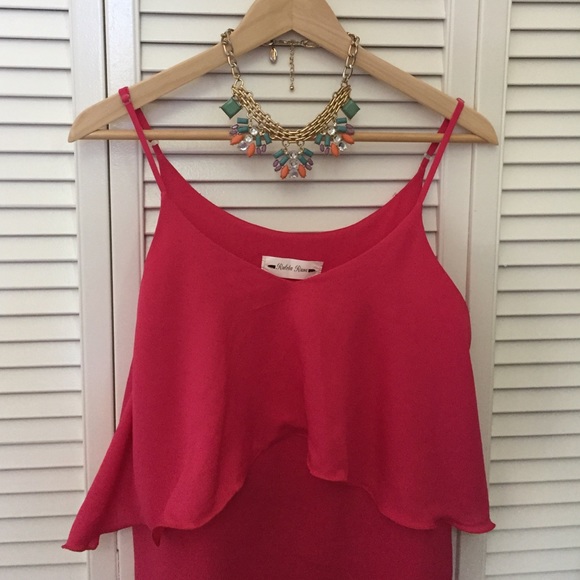 Ruleta Rusa pink double layer top