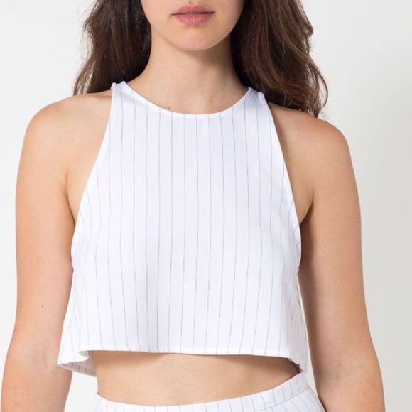 AA american apparel lulu Lolita crop top