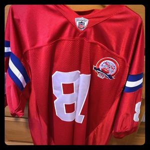 Patriots throwback jersey
