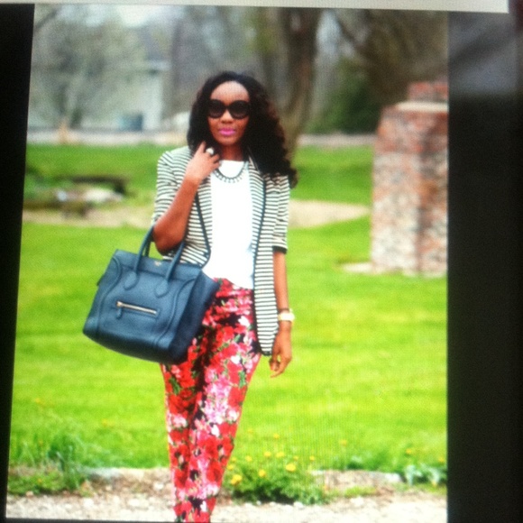 Talbots striped blazer😉😉