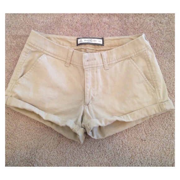 Abercrombie&Fitch Khaki Shorts - Picture 1 of 1