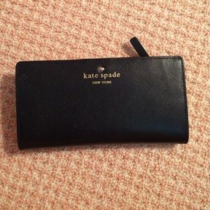 Kate Spade black wallet