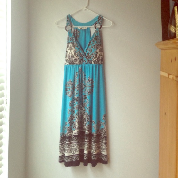 Studio West  Apparel. Blue dress summer time