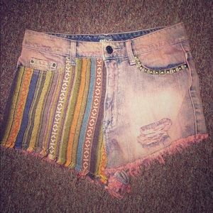 BDG Urban Outfitters high rise shorts.