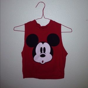 MICKEY MOUSE CROP TOP