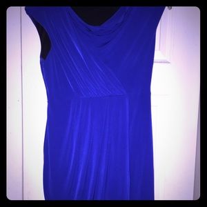Blue cocktail dress