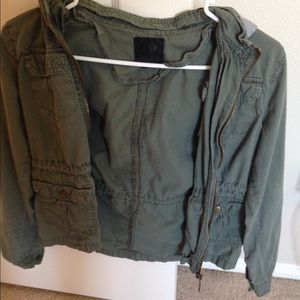 green "army" jacket!