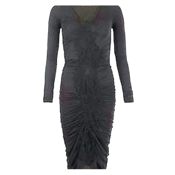 Trellis Dress Ebony, S/M