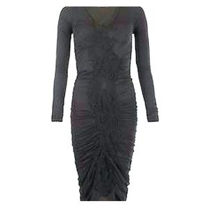 Trellis Dress Ebony, S/M