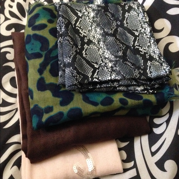 Scarves bundled or sold separately