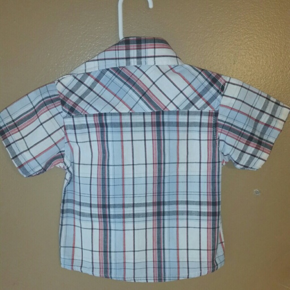 Toddler Mac Henry Button Down Shirt - Picture 2 of 2